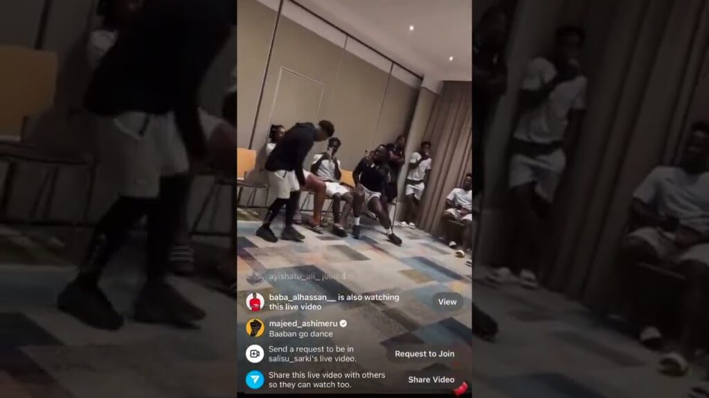 Tariq Lamptey's dance steps in Black Stars camp