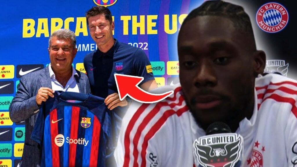 "When Lewandoski left for Barcelona, I felt..."