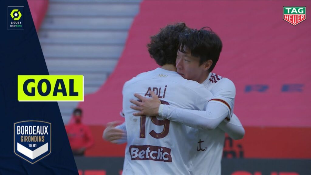 Goal Ui Jo HWANG (50' - FC GIRONDINS DE BORDEAUX) OGC NICE - FC GIRONDINS DE BORDEAUX (0-3) 20/21