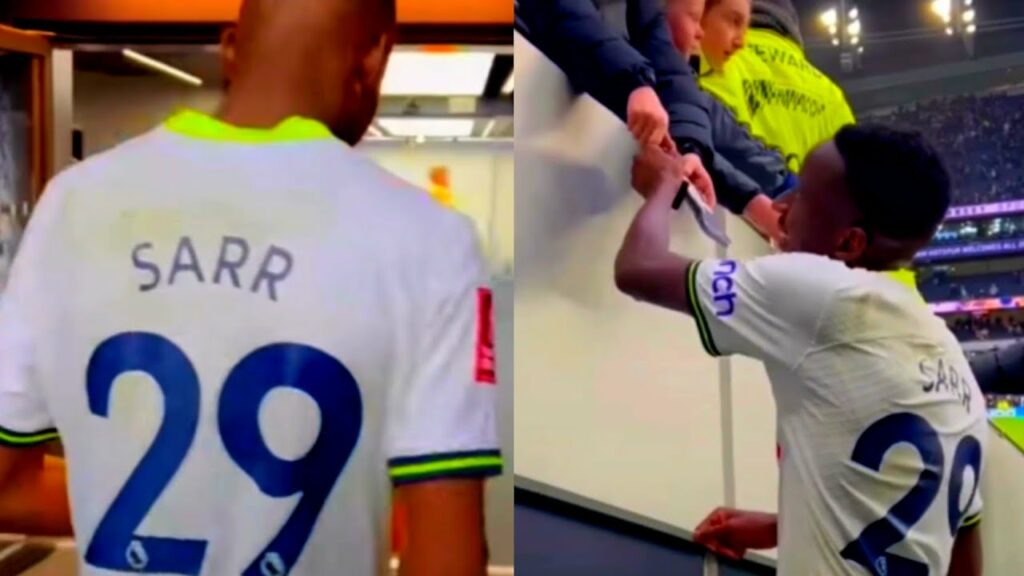Pape Matar Sarr🇸🇳🦁 continue d’impressionner du côté de Londres