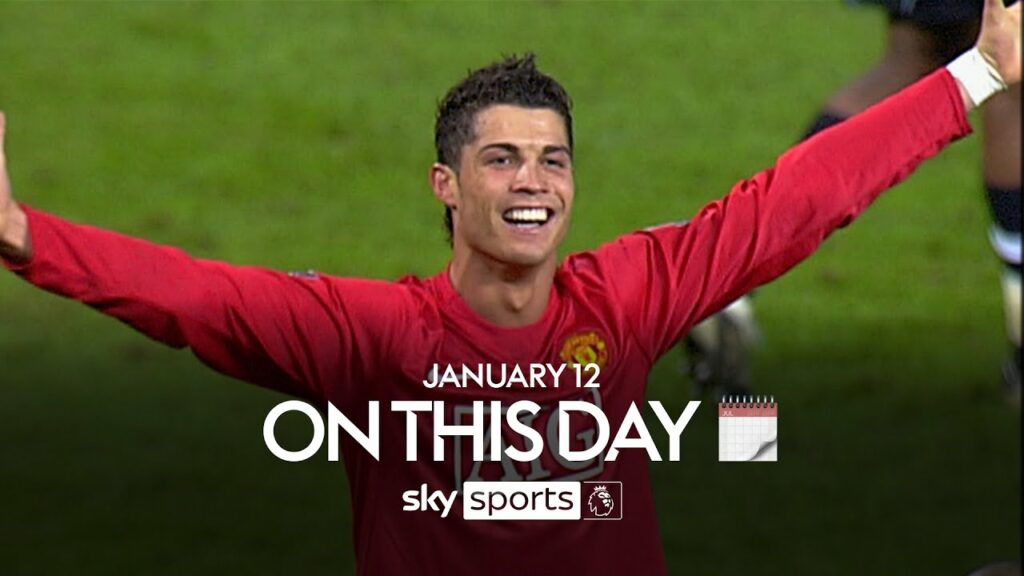 Cristiano Ronaldo scores his FIRST hat trick for Man Utd | On This Day in 2008