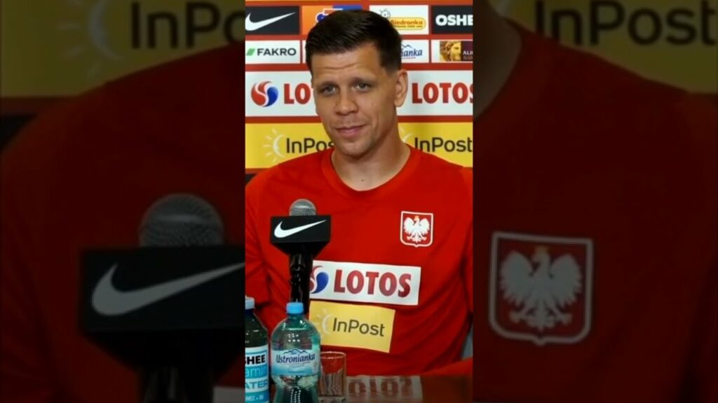 Wojciech Szczęsny WYŚMIAŁ dziennikarza podczas konferencji! 😂 #shorts