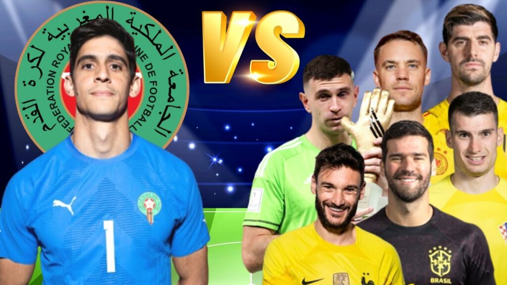 Yassine Bounou 🆚 2022 World Cup Legends