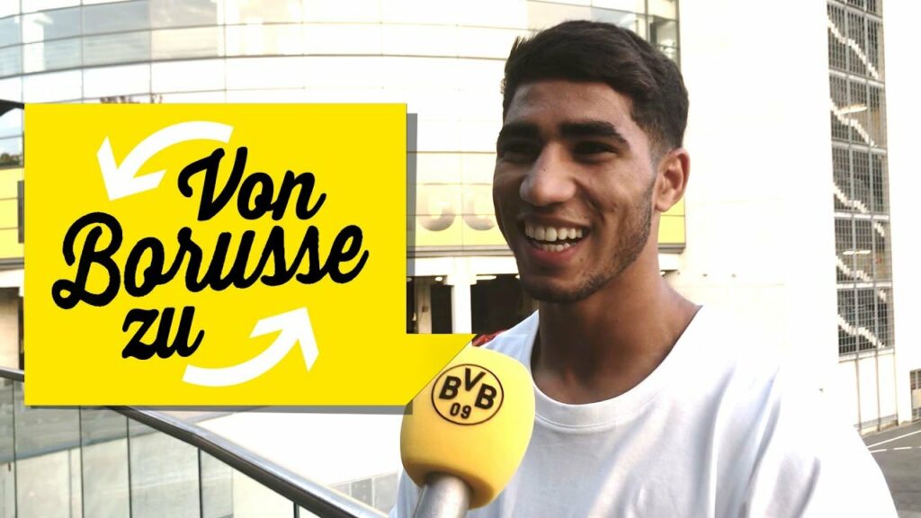“The best haircut? Axel Witsel!” | Your 09 Questions for Achraf Hakimi | “From Borusse to Borusse” "The best haircut? Axel Witsel!" | Your 09 Questions for Achraf Hakimi | "From Borusse to Borusse"