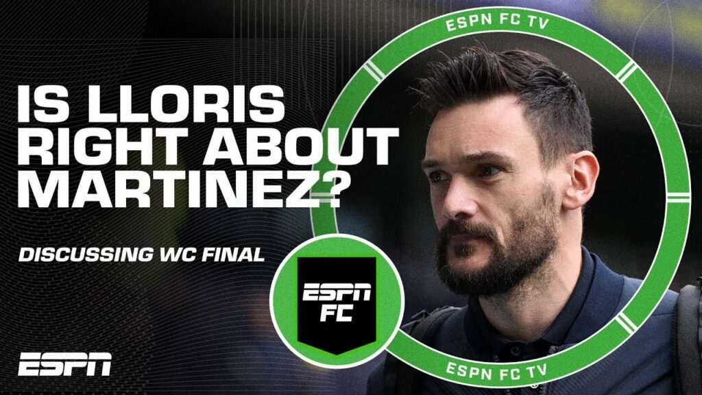 Reaction to Hugo Lloris’ comments about Emi Martinez at the World Cup Final | ESPN FC