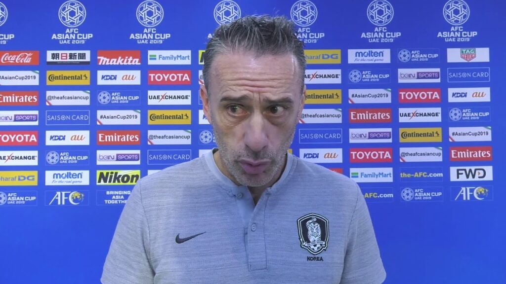 Round of 16: Korea Republic Paulo Bento pre-match mixed zone interview
