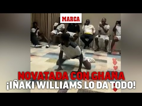 Así se encaja una novatada: ¡colosal baile de Iñaki Williams en su estreno con Ghana! I MARCA