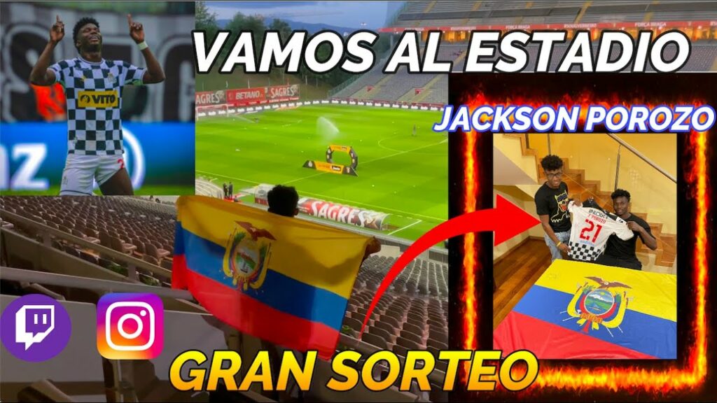 PARTIDAZO DE JACKSON POROZO 🇪🇨. DE BOAVISTA FC 📣. GRAN SORTEO DE SU CAMISA👕  🏁VAMOS AL ESTADIO  🏟️
