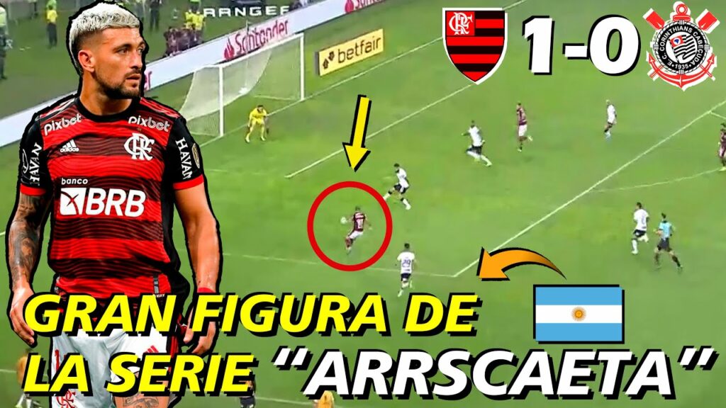 ¡¡INCREÍBLE PRESICIÓN la de ARRASCAETA PARA ASEGURAR la VICTORA !!