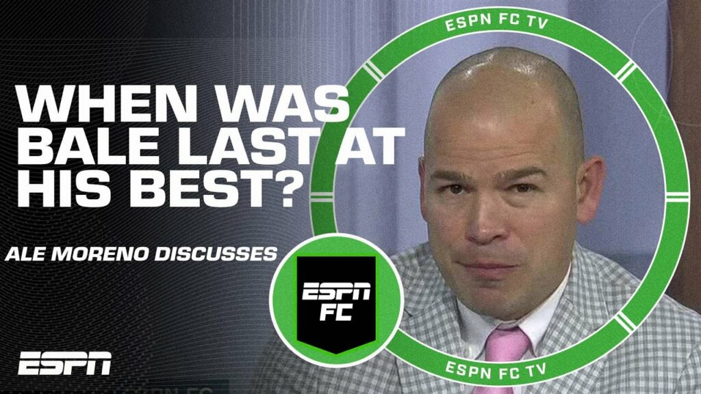 Gareth Bale retired from high-level football a while ago – Ale Moreno | ESPN FC