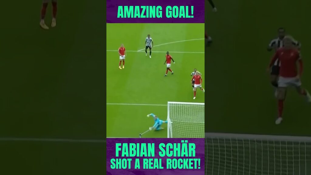 Fabian Schär shot a real rocket for NEWCASTLE!!! 🚀🖤🤍