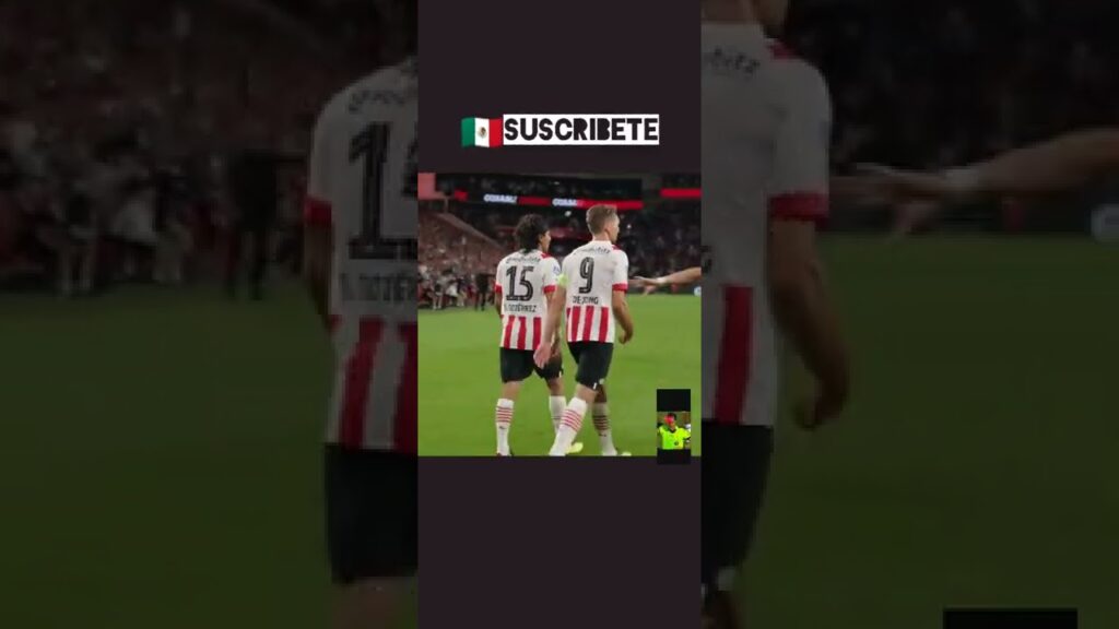 ERICK GUTIERREZ🇲🇽GOL🇲🇽Salva al PSV#shorts
