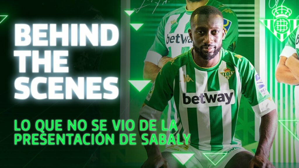 Lo que no se vio de la presentación de Sabaly ⚽💚 | BEHIND THE SCENES 🎬