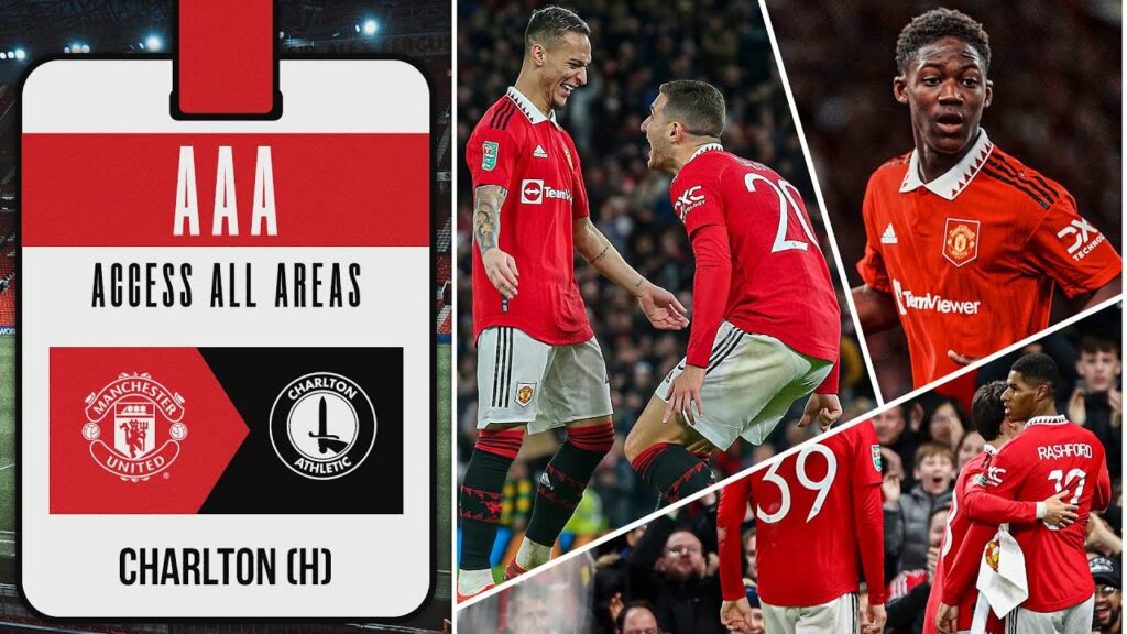 UNSEEN ANGLE Of Antony's Wonder Strike 😮‍💨 | Man Utd 3-0 Charlton | Access All Areas 🎫