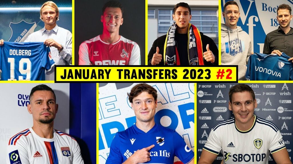 LATEST TRANSFER NEWS WINTER 2023 FT. DEJAN LOVREN, BENZEMA, DOLBERG ETC. PART 2