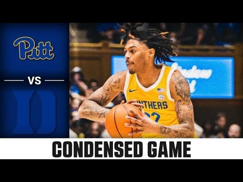 Pitt vs. Duke Condensed Game | 2022-23 ACC Men’s Basketball Pitt vs. Duke Condensed Game | 2022-23 ACC Men’s Basketball
