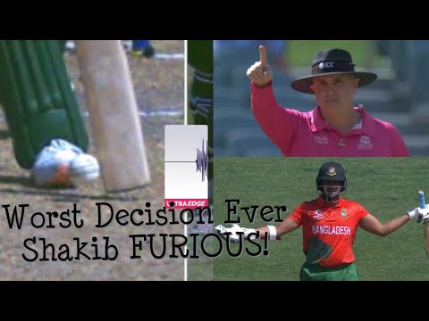 Shakib al Hasan LBW controversy | Pakistan v Bangladesh ICC World T20 2022 | Bangladesh robbed?