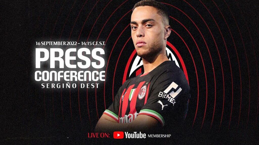 Sergiño Dest: the Presentation Press Conference | LIVE in English