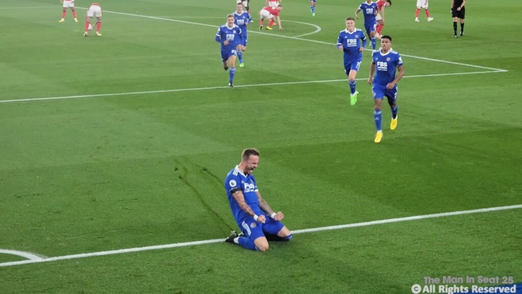 James Maddison scores twice | Leicester city 4-0 Nottingham Forest match highlights | EPL 2022-23