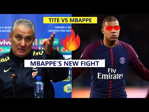 😡Mbappe's New Fight vs Brazilian Coach 'Tite' After Fighting with Neymar over Penalty🔥