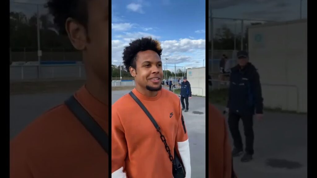 Weston McKennie verabschiedet sich nach Trainingsbesuch 🇺🇸🔵⚪️