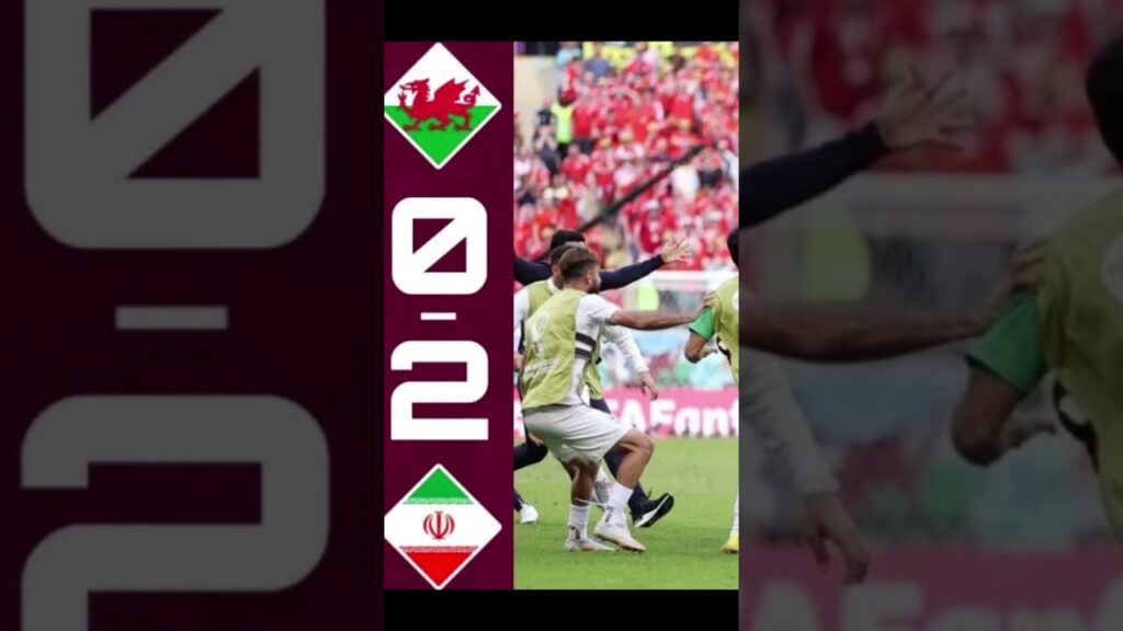 Irán le gana a Gales😱🤯 2-0🔥 Carlos Queiroz técnico colombiano gana con Irán🔥