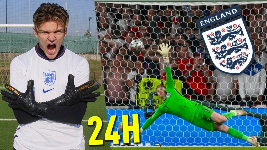 🧤Mi sono ALLENATO per 24h come PICKFORD! (Parato il rigore a JORGINHO)