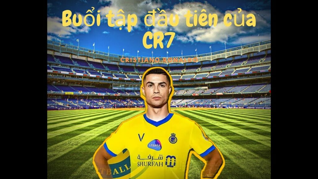 Cú sút đầu tiên của Ronaldo ở đội bóng mới | Vlog Bóng Đá