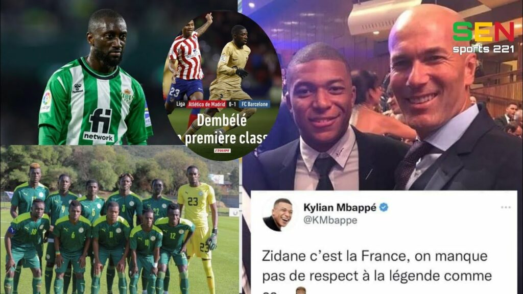 Youssouf Sabaly fait son retour dans le groupe de Real Betis pour la super coupe.... Sen Sports 221