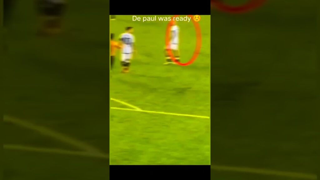 De paul was ready💪 Lionel Messi 🔥