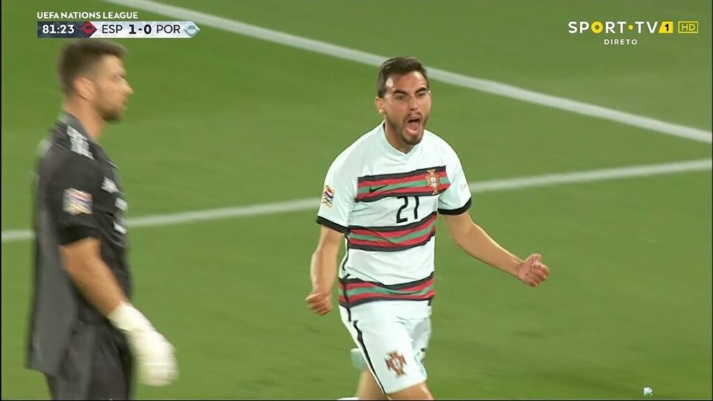 Spain vs Portugal 1-1 | Ricardo Horta goal great very important