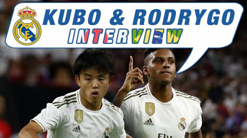 Kubo and Rodrygo discuss their Real Madrid debuts!