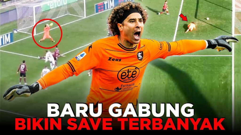 BARU GABUNG KIPER SPESIALIS PIALA DUNIA GUILLERMO OCHOA LANGSUNG BIKIN SAVE TERBANYAK DI SERIE A