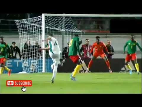 ALGÉRIE VS CAMEROUN : MATCH STRATOSPHÉRIQUE DE ANDRÉ ONANA QUI  SORT DES MULTIPLES PARADES