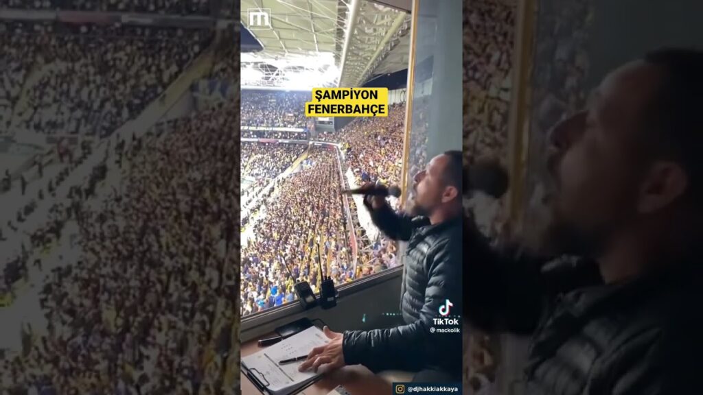 Fenerbahçe tribünleri, Michy Batshuayi'ninadit haykirmayi çok sevdi Gol anonsu