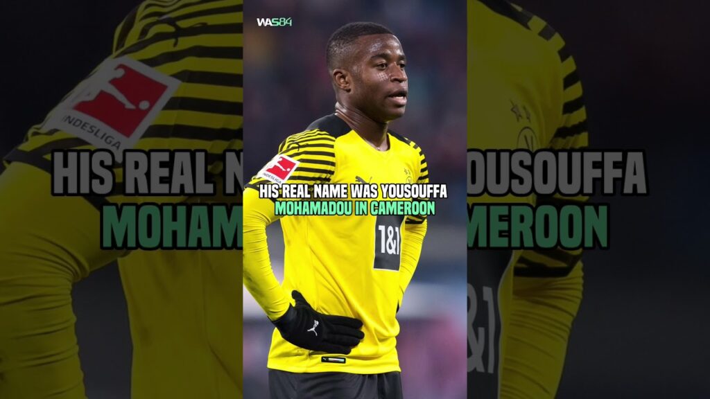 Dortmund star youssoufa moukoko is accused of Age Fraud #soccer #football #shorts