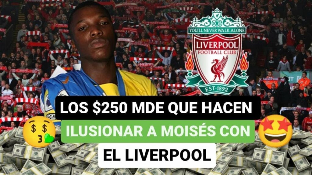 🤑Los $250 millones que hacen ilusionar a Moisés Caicedo con el Liverpool  🤩