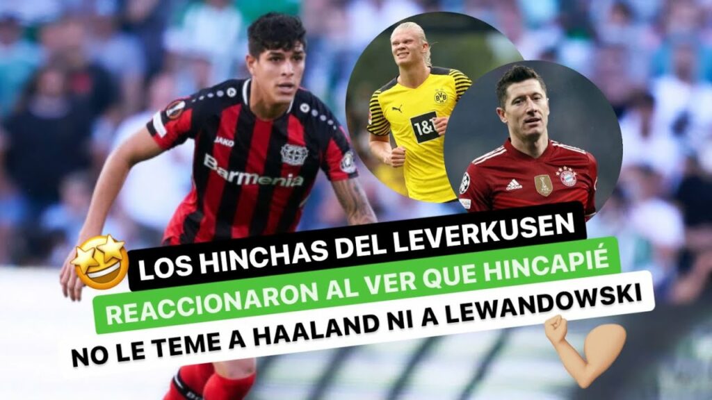 🚨La reacción del LEVERKUSEN al ver que 💪HINCAPIÉ💪 no le tiene miedo a HAALAND ni a LEWANDOWSKI😮