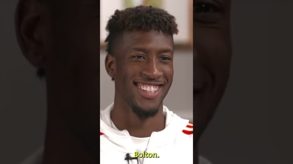 Kingsley Coman Loves Bolton... 👀