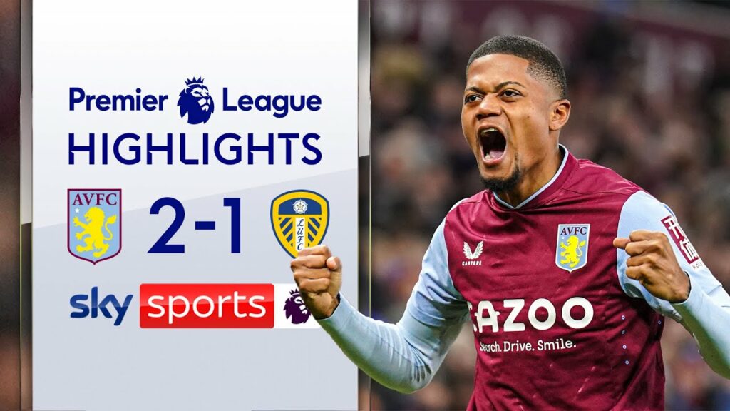 Villa bounce back with VITAL win! | Aston Villa 2-1 Leeds United | Premier League Highlights
