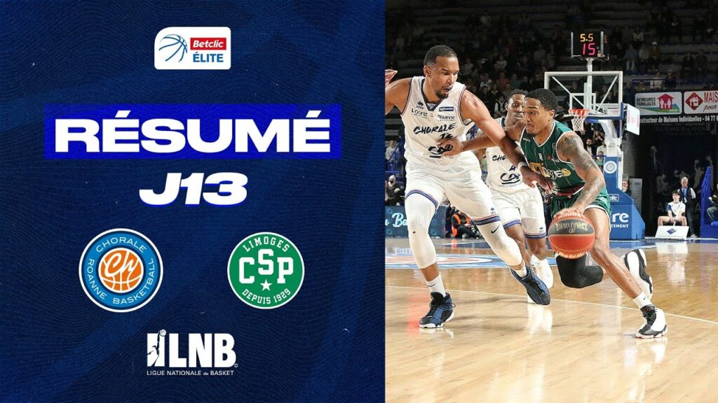 Roanne vs. Limoges | Résumé 2022/2023 | LNB Officiel