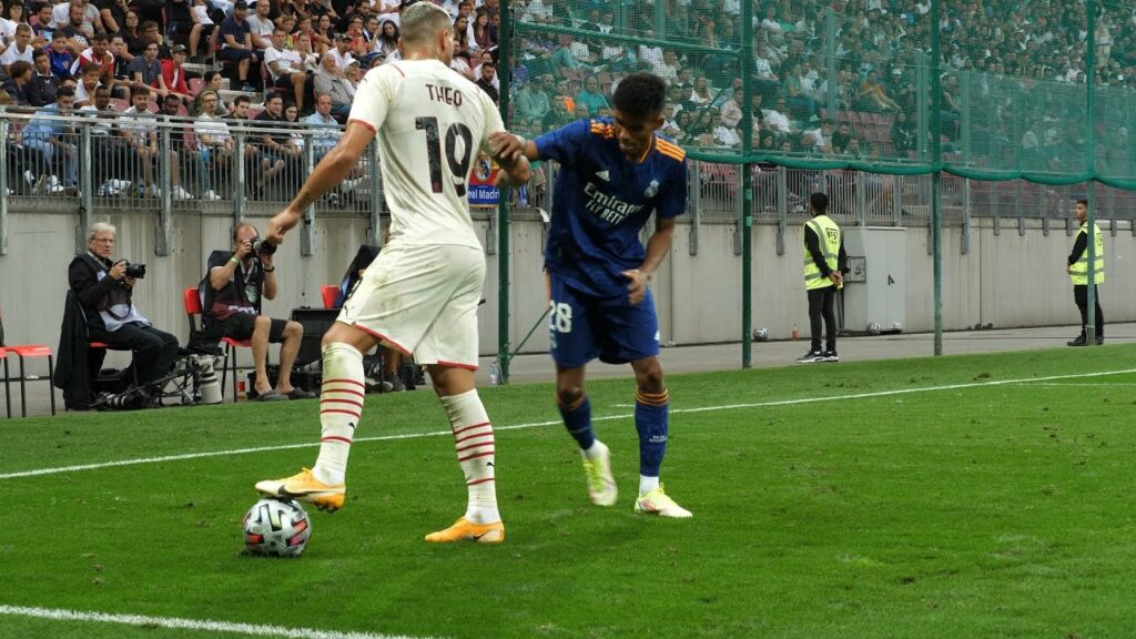 Theo Hernandez HUMILIATES Real Madrid defenders and then THIS HAPPENS