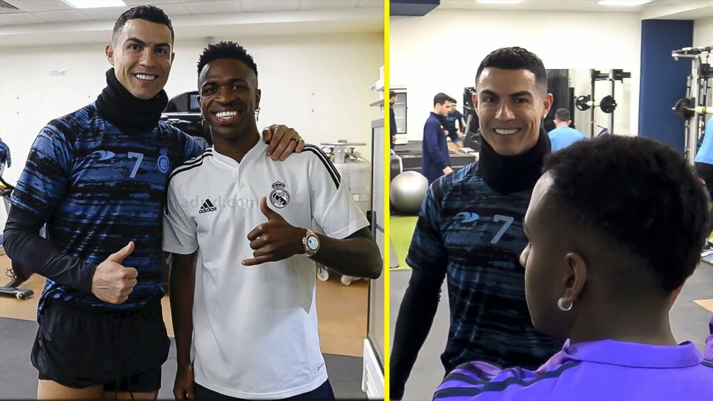 Cristiano Ronaldo & Vinicius Junior Training Together? CRAZY Skills in Real Madrid & Al Nassr