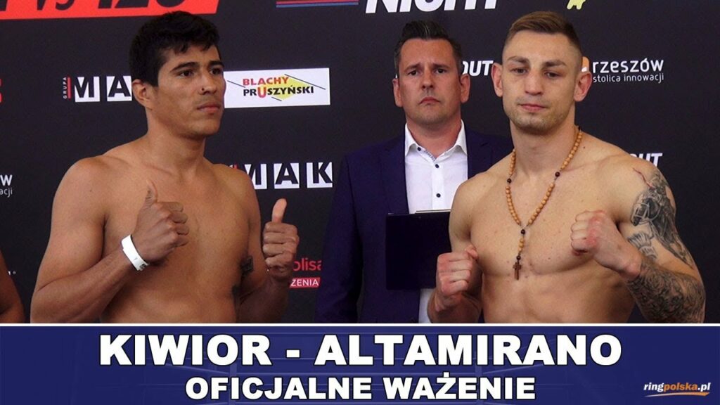 KIWIOR - ALTAMIRANO OFICJALNE WAŻENIE