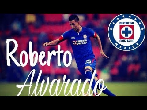 Roberto Alvarado || jugadas y goles con cruz azul || selección mexicana