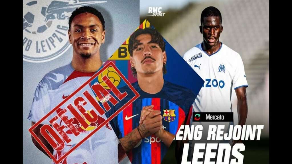 OFFICIEL ABDOU DIALLO A RB LEIPZIG...BAMBA DIENG A LEEDS....AUBAMEYANG A CHELSEA...ALONSO AU BARÇA..