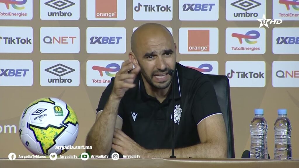 وليد الركراكي و كلمة الأداء|🎙