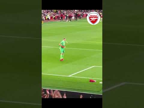 Aaron Ramsdale likes his New Chant 😎 [ARSENAL]