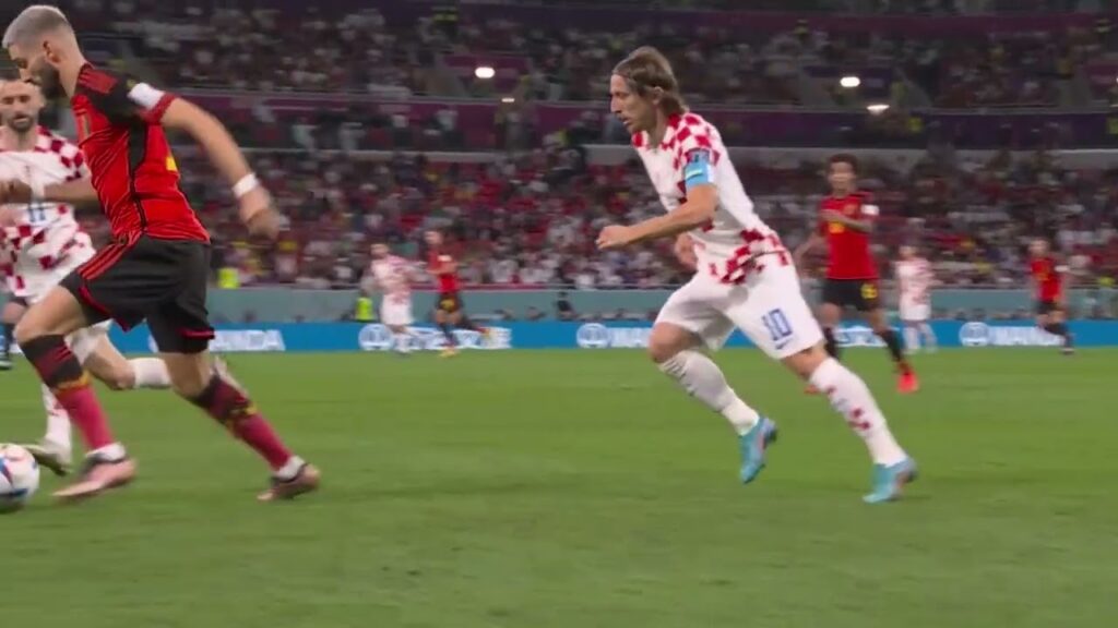 Jugada de Yannick Carrasco Vs Croacia 2022