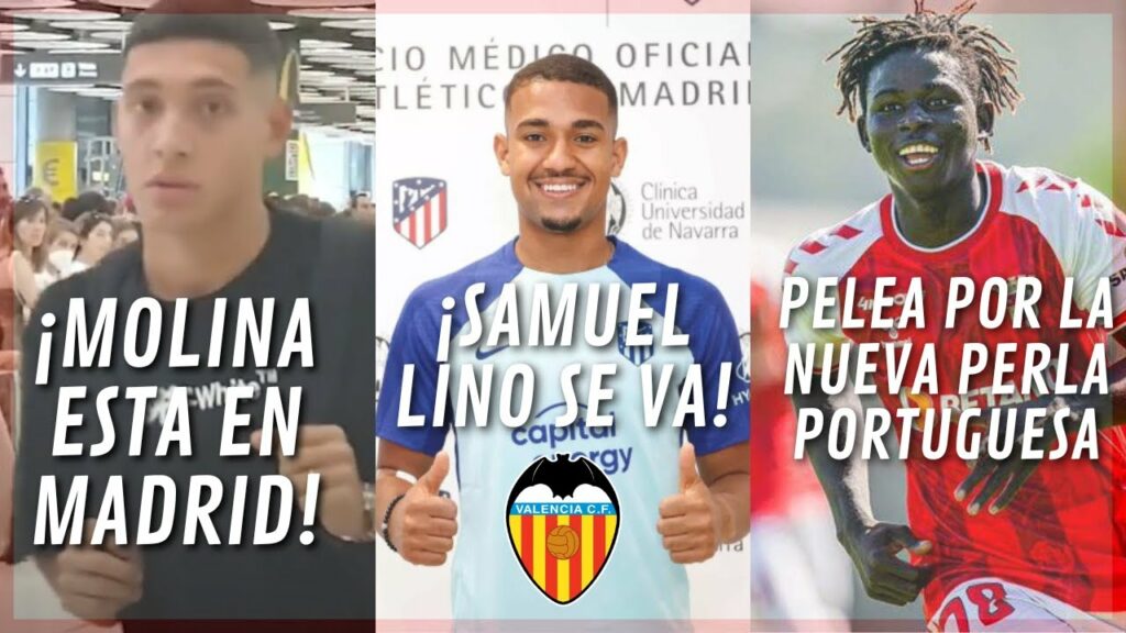 ¡NAHUEL MOLINA YA ESTA EN MADRID! SAMUEL LINO SE VA Y PELEA POR LA NUEVA PERLA PORTUGUESA